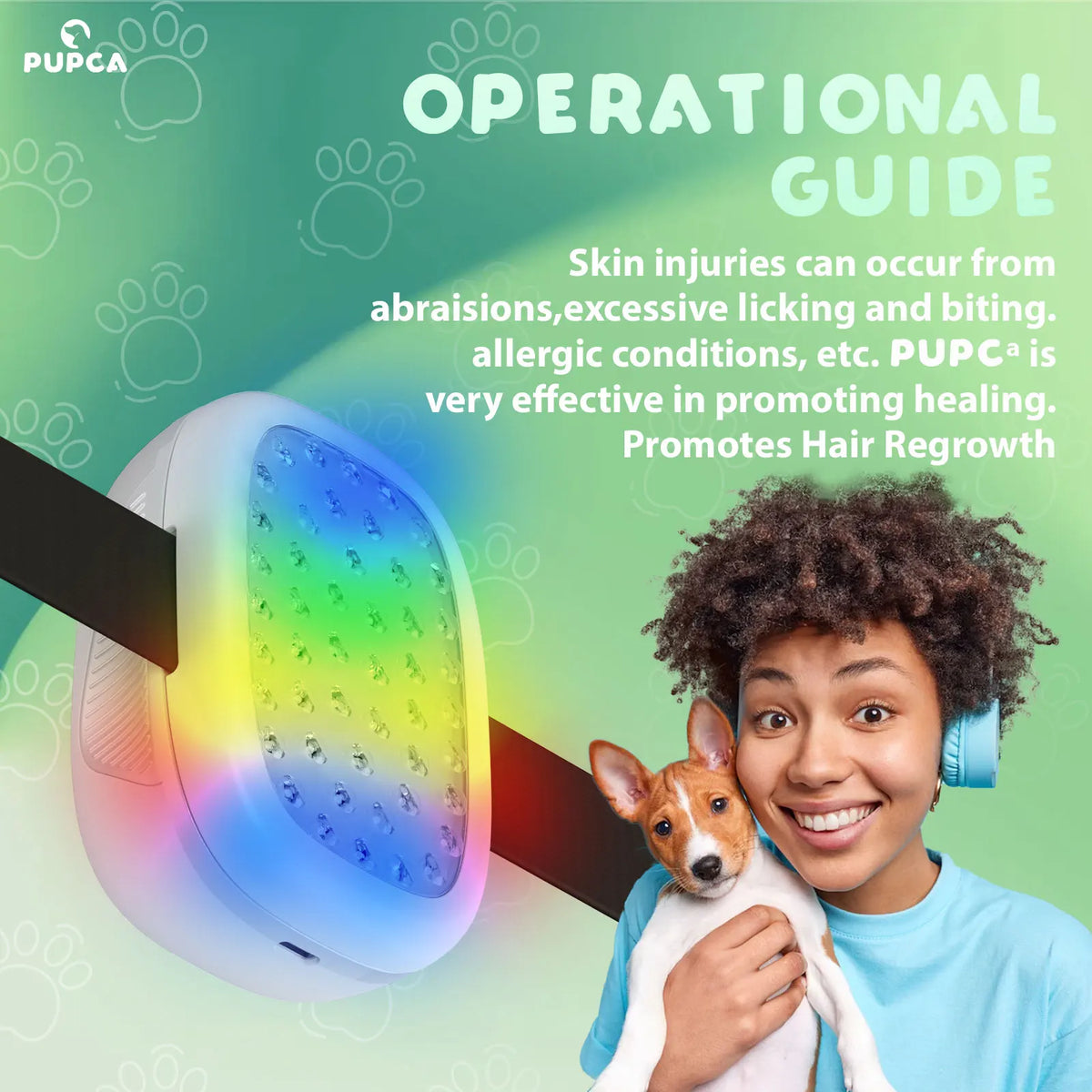 Pet Red Light Therapy Device for Dogs and Cats