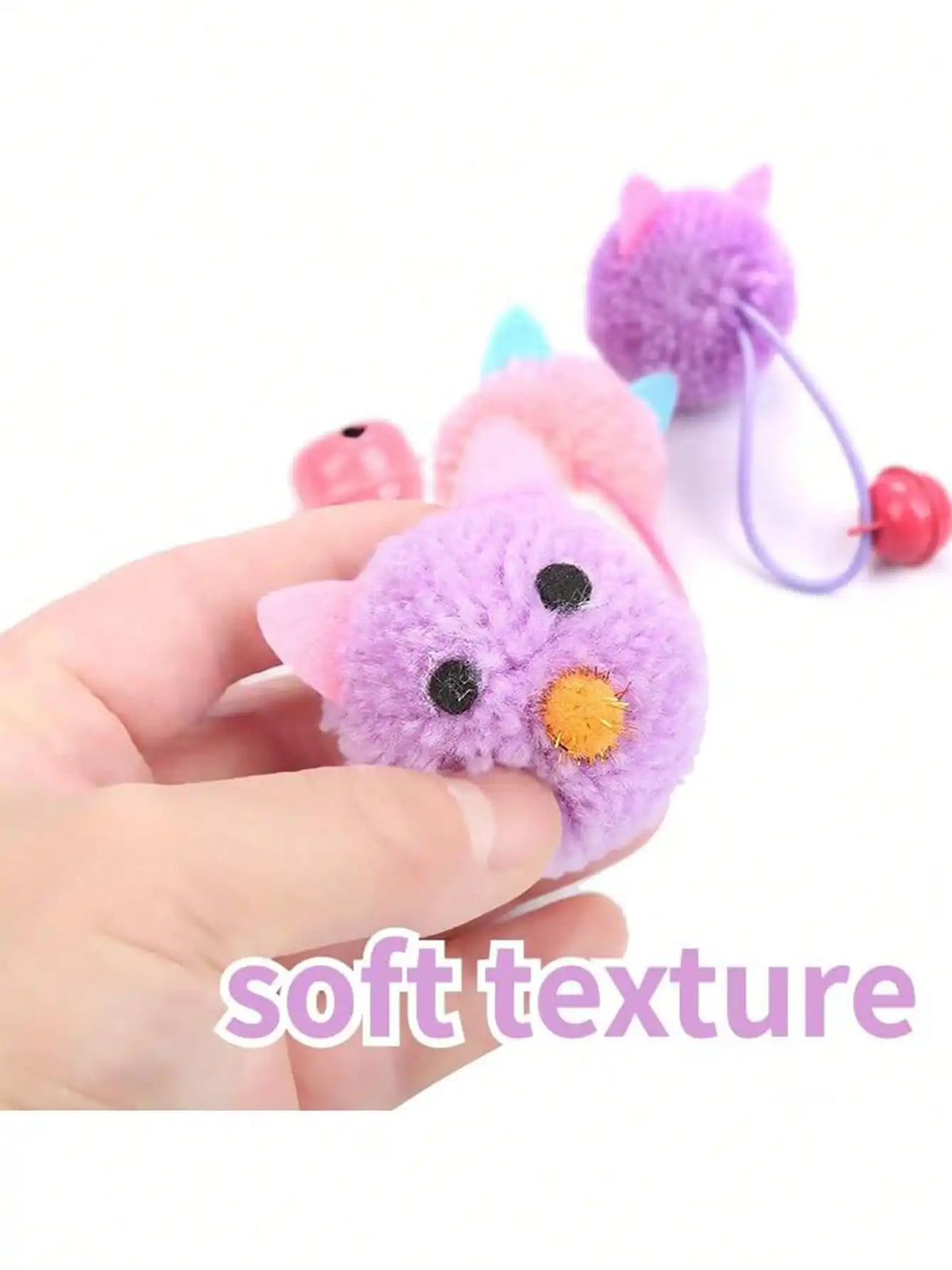 Cat Toys Set Plush Balls With Bell And Mouse Toys