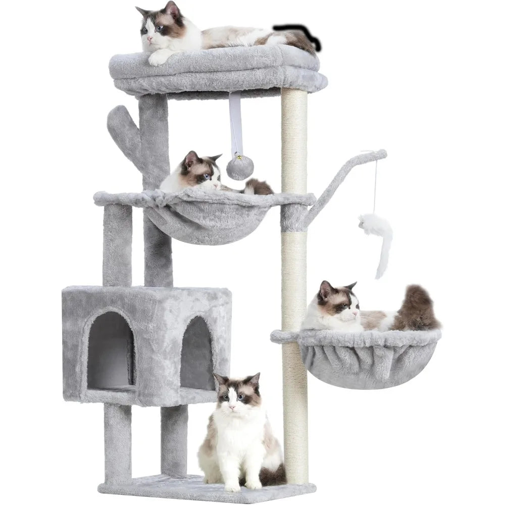 NBVCX Cat Tree Tower Condo With Scratching Posts