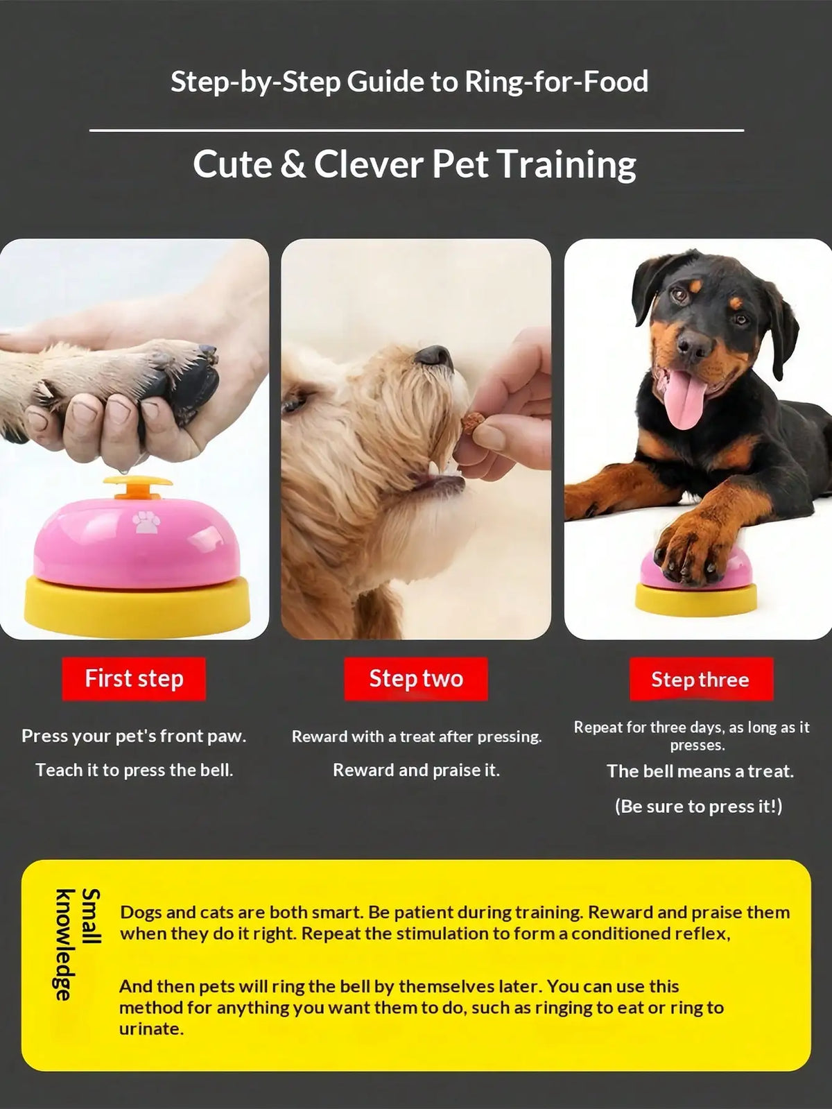 Pet Training Bells For Dogs Potty Training And Outdoor Communication