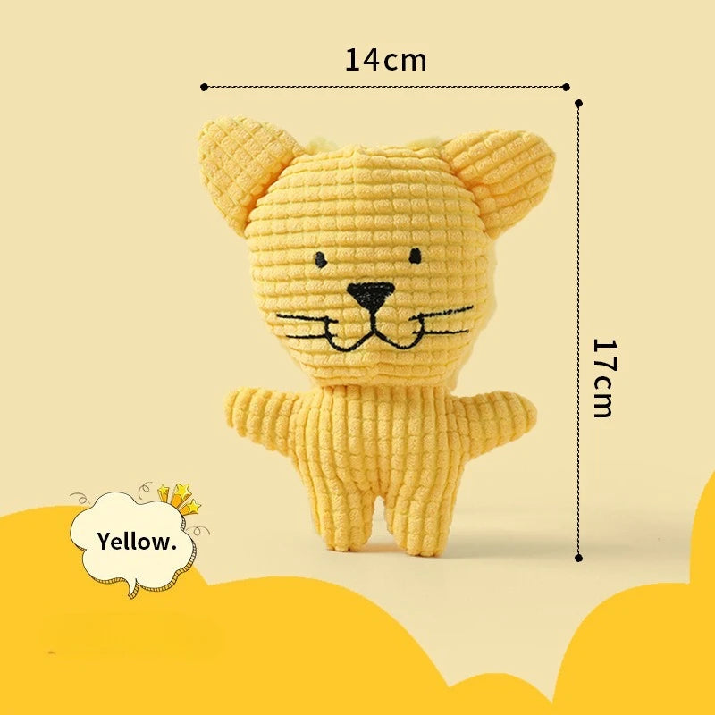 Plush Duck Dog Toy For Chewing And Teeth Grinding
