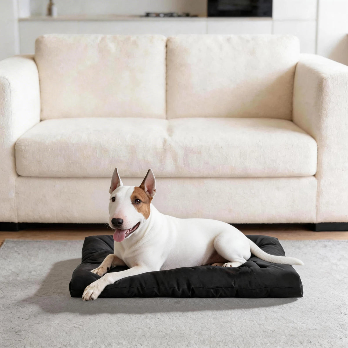 Indestructible Chew Proof Dog Bed Waterproof Washable Crate Pad