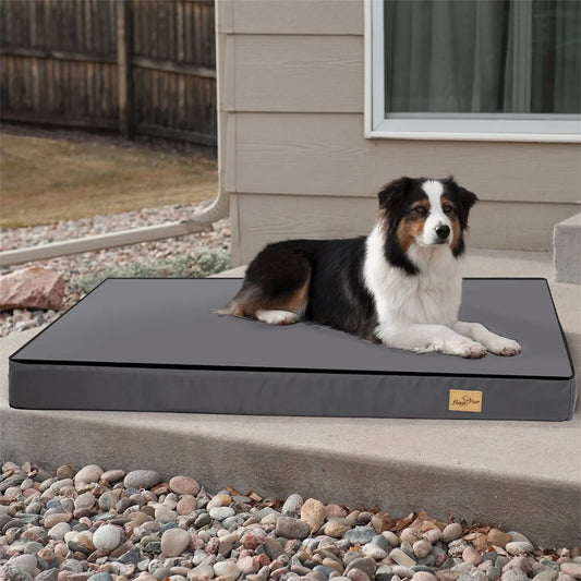 BORWART Orthopaedic Waterproof Dog Bed With Removable Cover