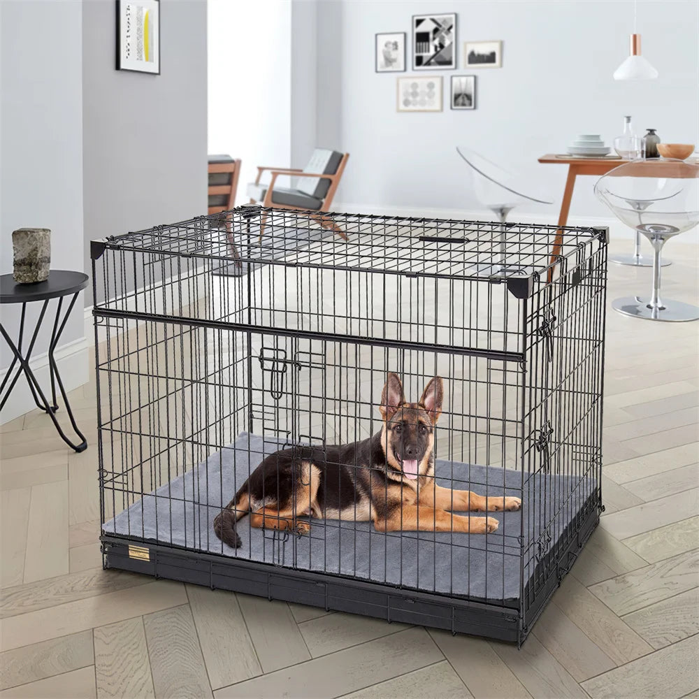 BORWART Orthopaedic Waterproof Dog Bed With Removable Cover