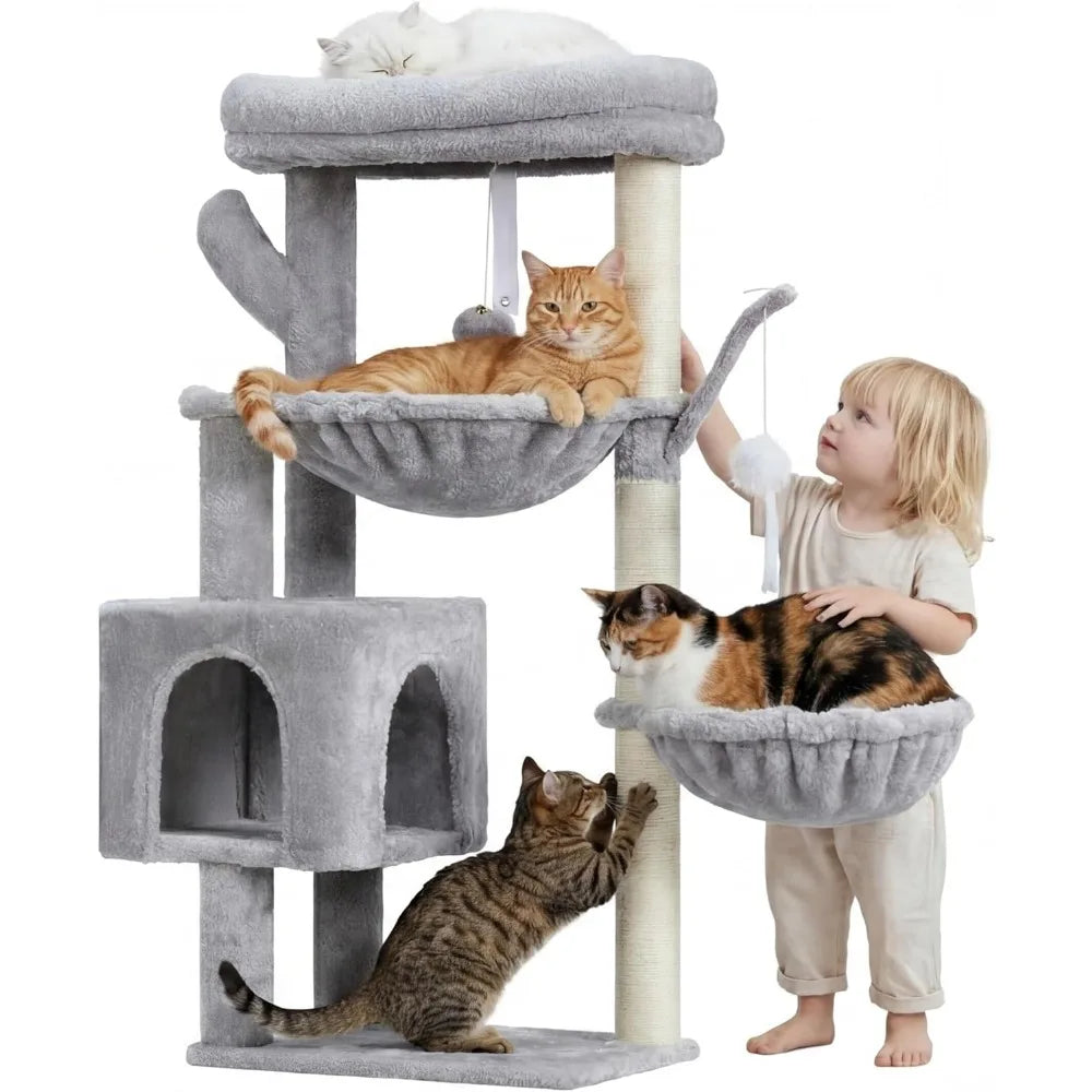 NBVCX Cat Tree Tower Condo With Scratching Posts