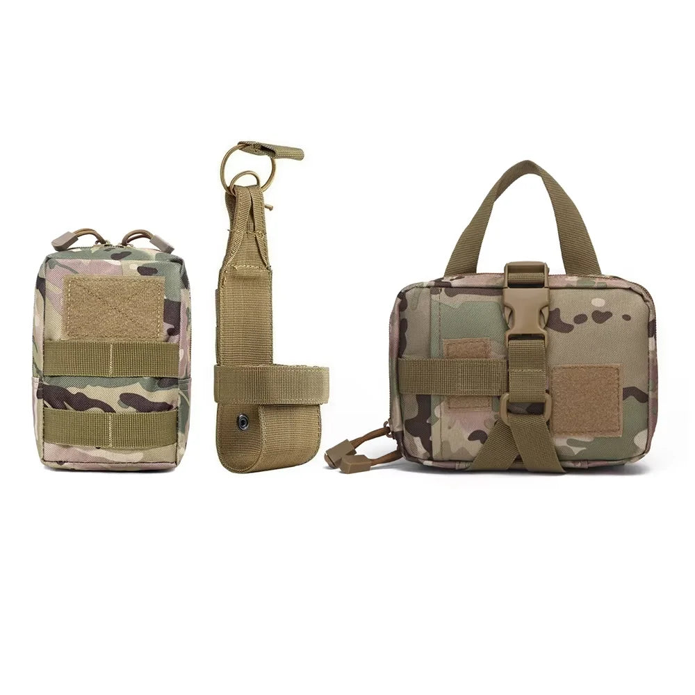 Dog Tactical Molle Pouches Set For Harness Attachments