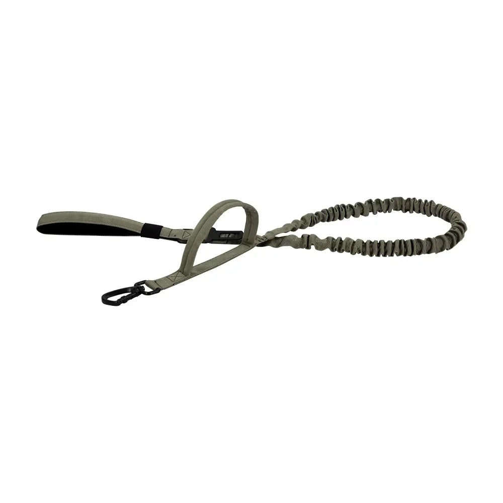 Military Dog Leash With Adjustable Quick Release And Dual Handles