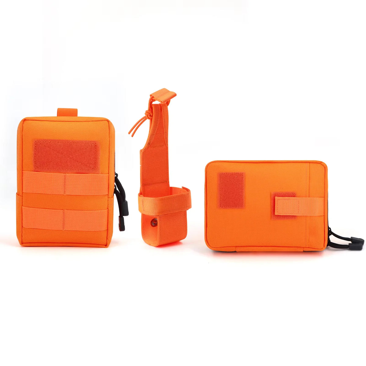 Dog Tactical Molle Pouches Set For Harness Attachments