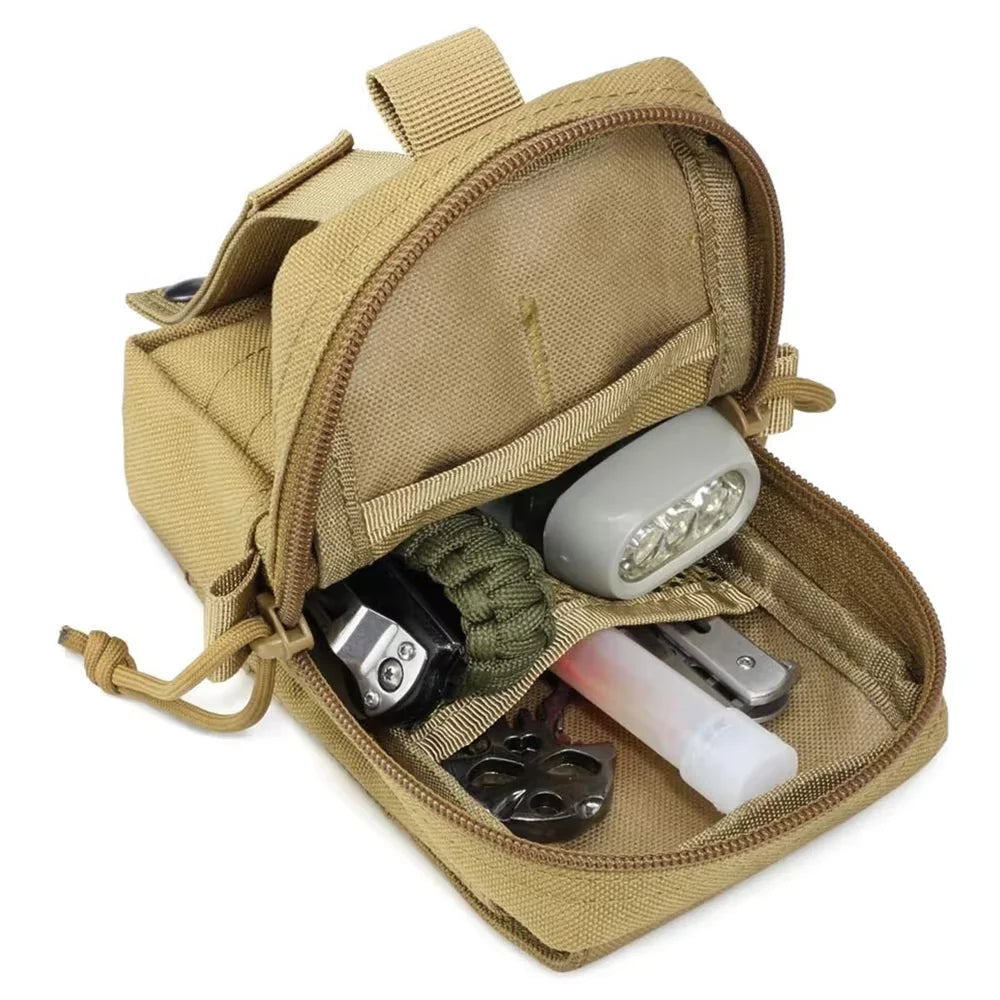Dog Tactical Molle Pouches Set For Harness Attachments