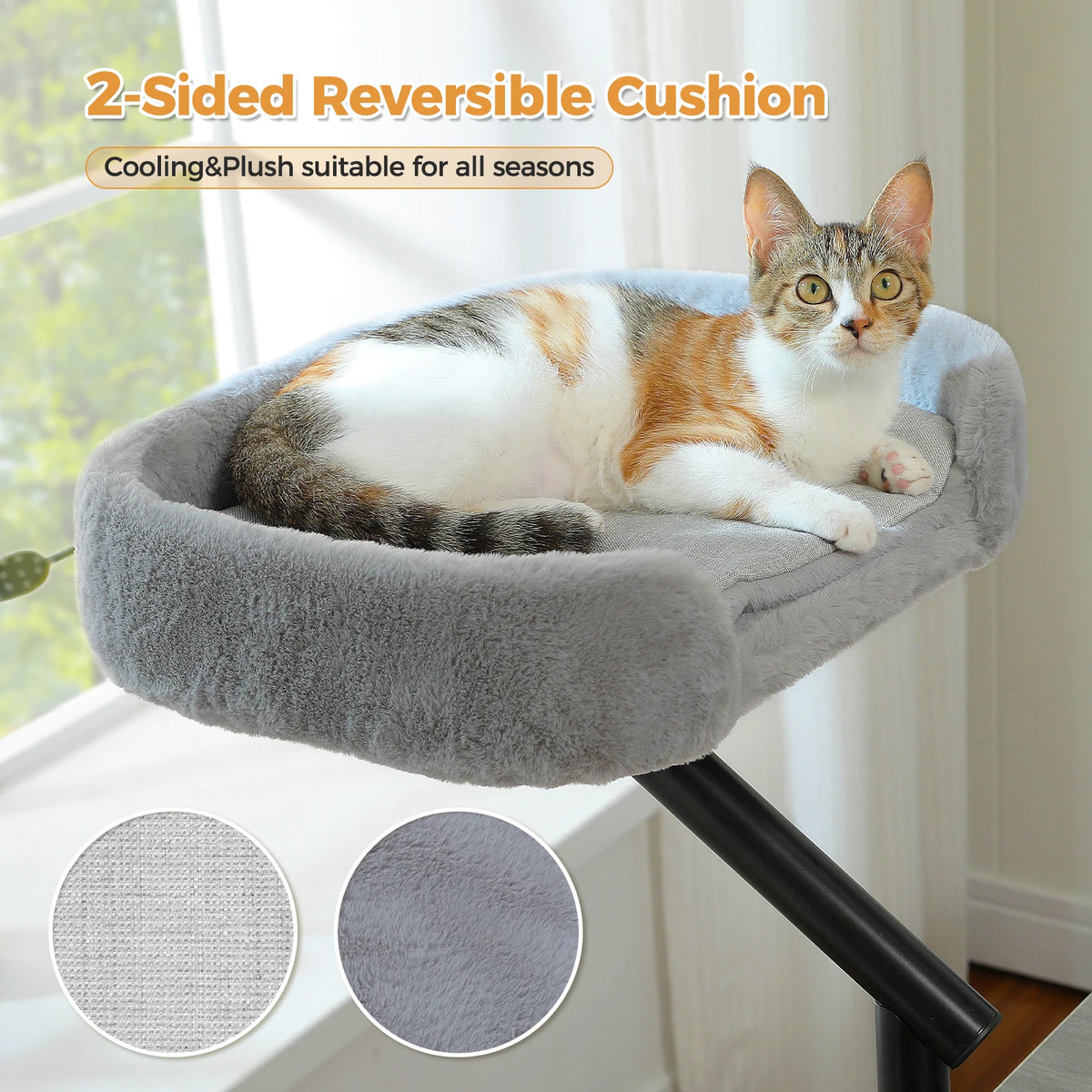 PAWZ Road Cat Desk Bed 360-Degree Rotatable Stand