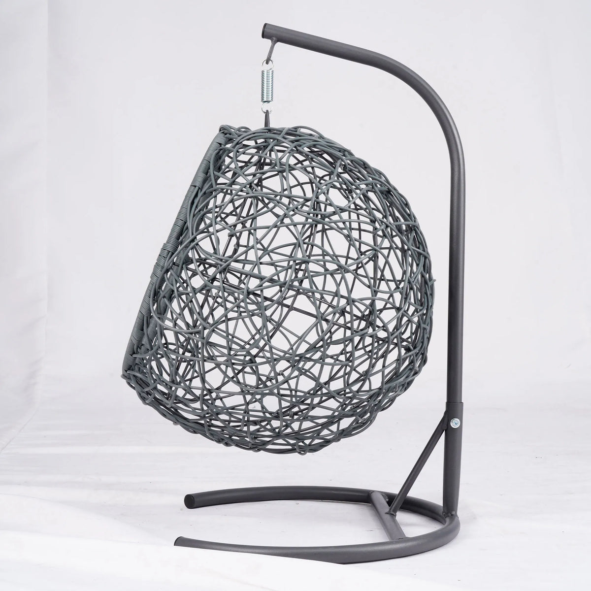 Rattan Cat Swing Bed With Hammock Stand And Cushion