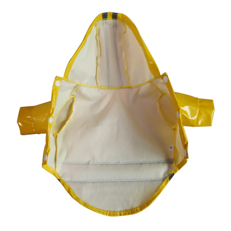 Waterproof Reflective Dog Raincoat With Hoodie For Dogs And Cats